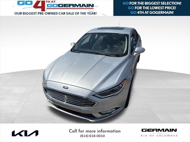 used 2018 Ford Fusion car, priced at $11,491