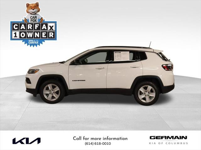 used 2022 Jeep Compass car, priced at $13,594