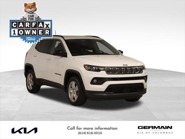 used 2022 Jeep Compass car, priced at $13,594