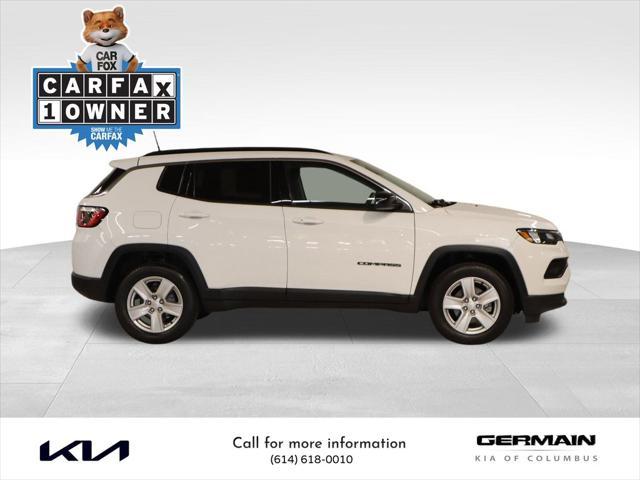 used 2022 Jeep Compass car, priced at $13,594