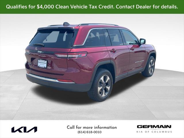 used 2023 Jeep Grand Cherokee 4xe car, priced at $24,592