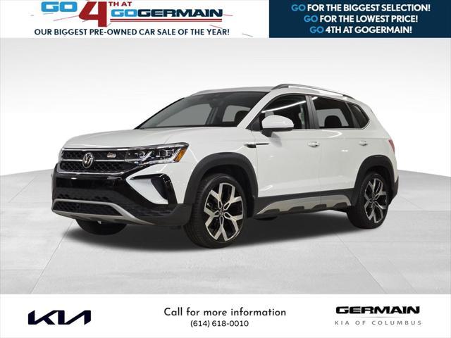 used 2022 Volkswagen Taos car, priced at $24,491