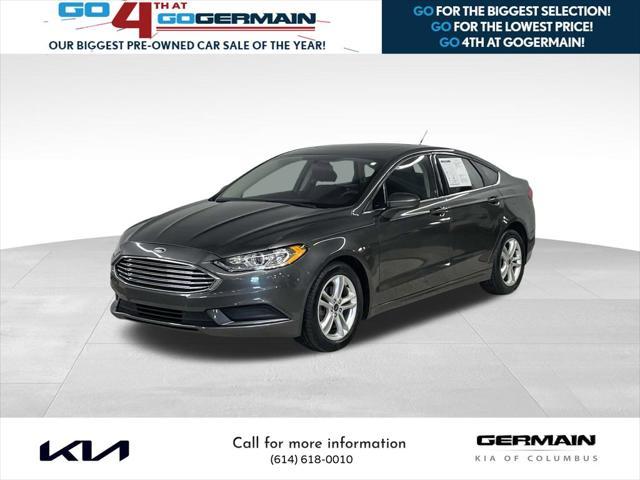 used 2018 Ford Fusion car, priced at $7,594
