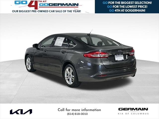 used 2018 Ford Fusion car, priced at $7,594
