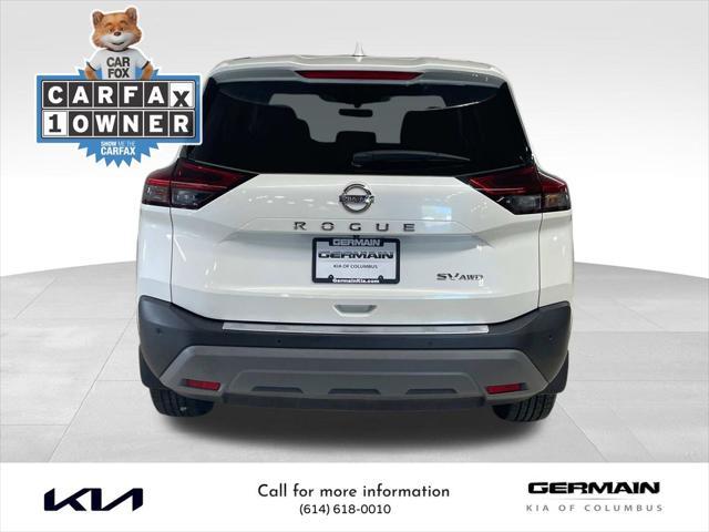 used 2021 Nissan Rogue car, priced at $19,292