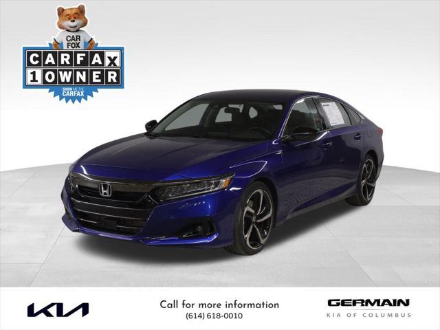 used 2021 Honda Accord car, priced at $21,483