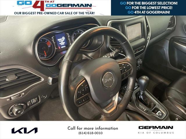 used 2020 Jeep Cherokee car, priced at $17,491