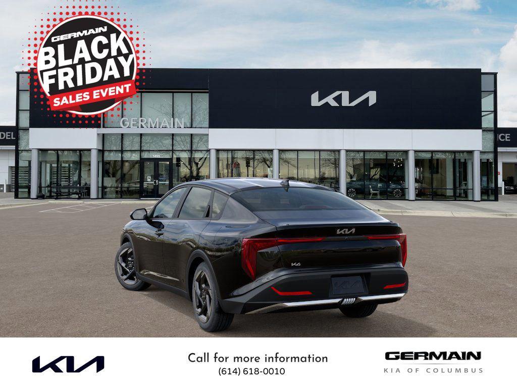 new 2025 Kia K4 car, priced at $24,665