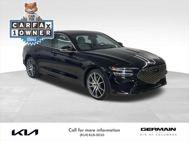 used 2025 Genesis G70 car, priced at $37,992
