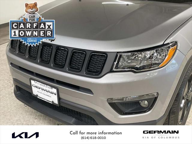 used 2020 Jeep Compass car, priced at $18,762