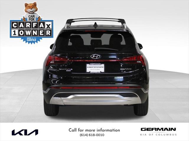 used 2022 Hyundai Santa Fe HEV car, priced at $19,994