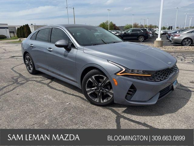 used 2021 Kia K5 car, priced at $21,400
