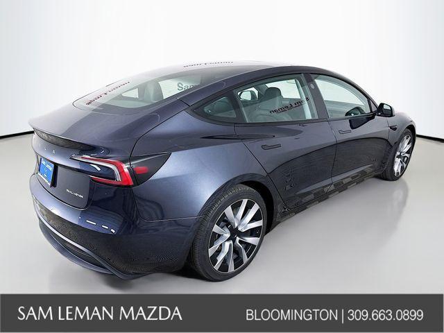 used 2024 Tesla Model 3 car, priced at $34,995