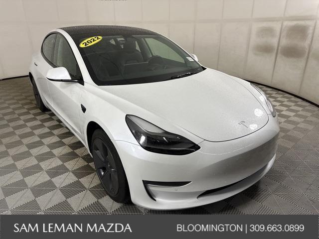 used 2022 Tesla Model 3 car, priced at $27,900