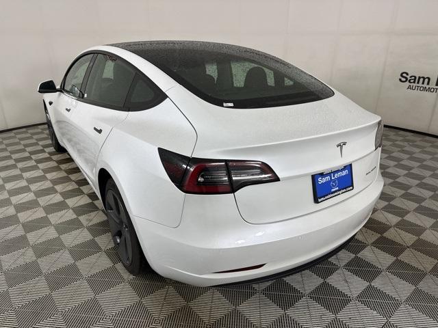 used 2022 Tesla Model 3 car, priced at $27,900