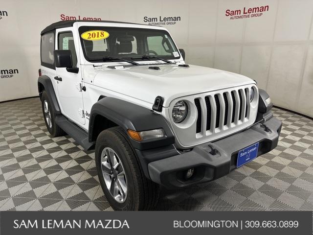 used 2018 Jeep Wrangler car, priced at $21,990