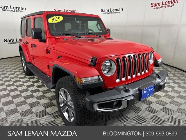 used 2020 Jeep Wrangler Unlimited car, priced at $32,900