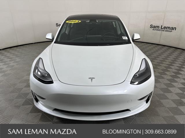 used 2023 Tesla Model 3 car, priced at $27,895