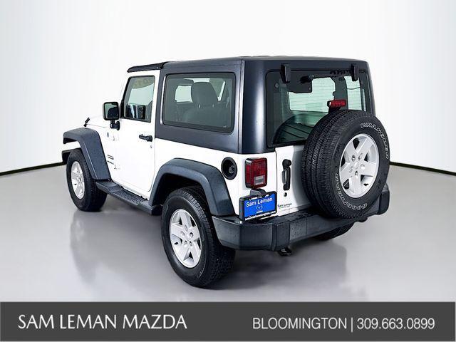 used 2017 Jeep Wrangler car, priced at $18,800