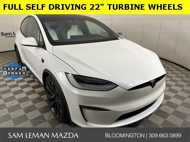 used 2022 Tesla Model X car, priced at $86,495