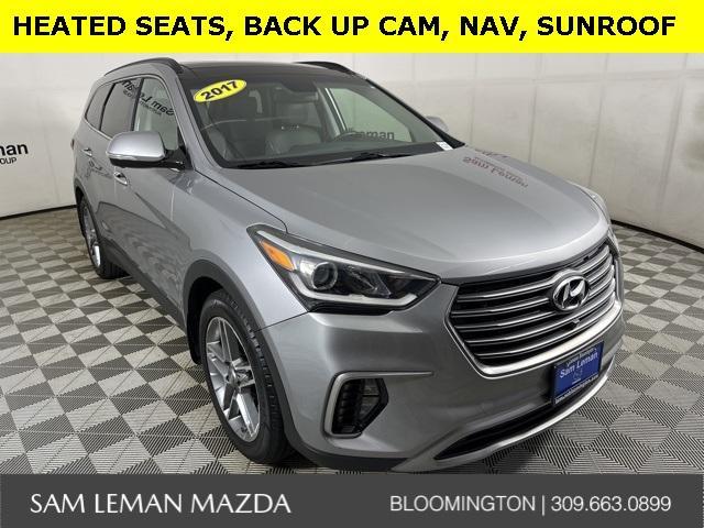 used 2017 Hyundai Santa Fe car, priced at $14,990