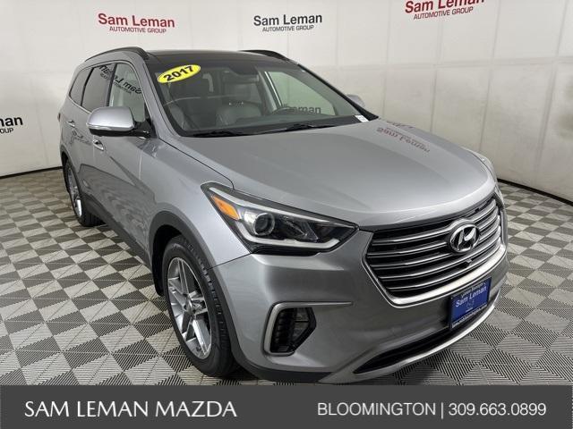 used 2017 Hyundai Santa Fe car, priced at $15,500