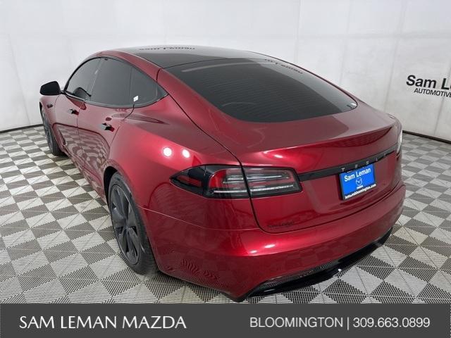 used 2023 Tesla Model S car, priced at $56,480