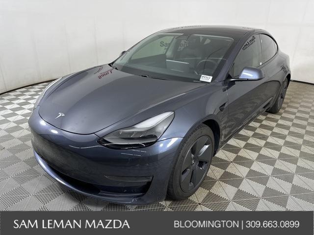 used 2021 Tesla Model 3 car, priced at $27,400