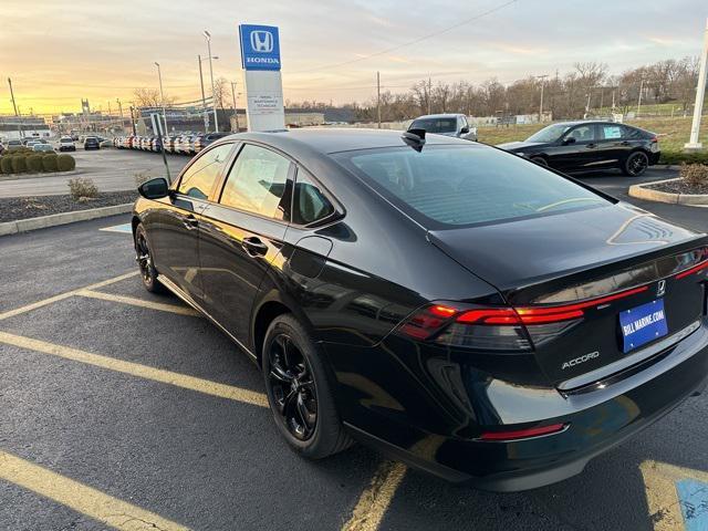 new 2025 Honda Accord car, priced at $31,655