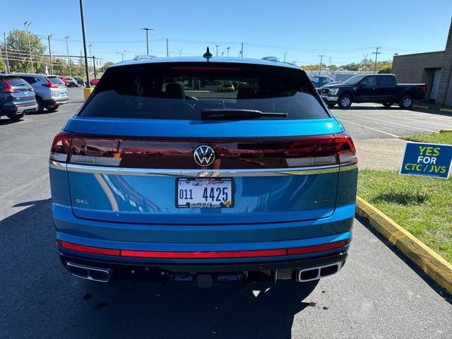 used 2024 Volkswagen Atlas Cross Sport car, priced at $44,495