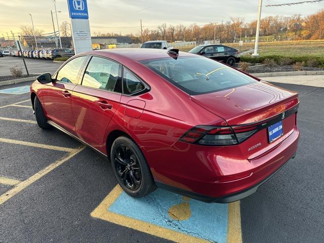 new 2025 Honda Accord car, priced at $32,110