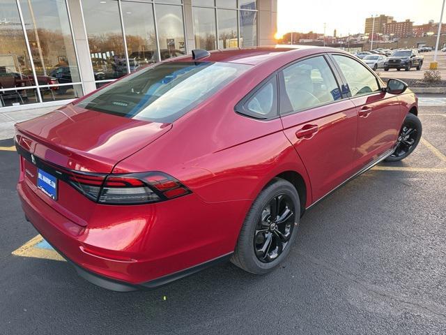 new 2025 Honda Accord car, priced at $32,110