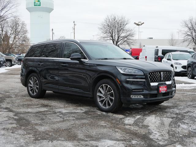 used 2020 Lincoln Aviator car, priced at $33,500