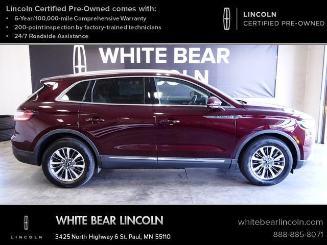 used 2021 Lincoln Nautilus car, priced at $33,995