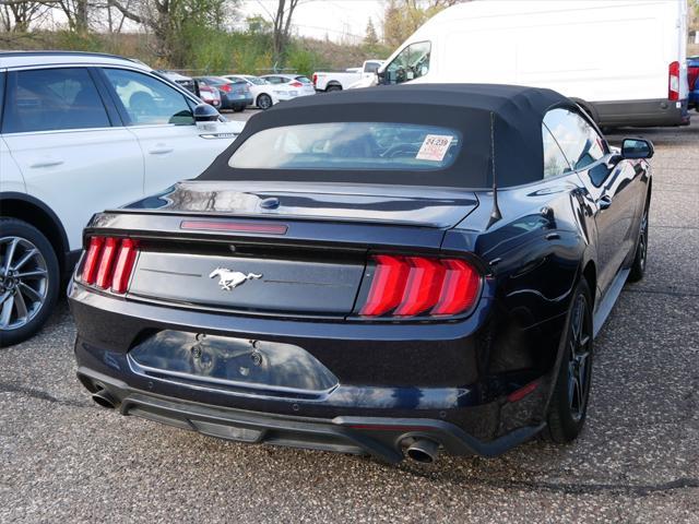 used 2021 Ford Mustang car, priced at $27,500