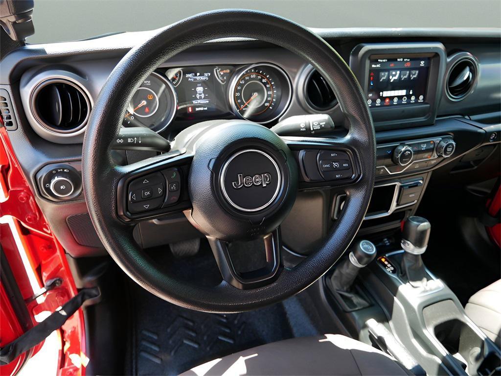 used 2023 Jeep Wrangler car, priced at $27,500