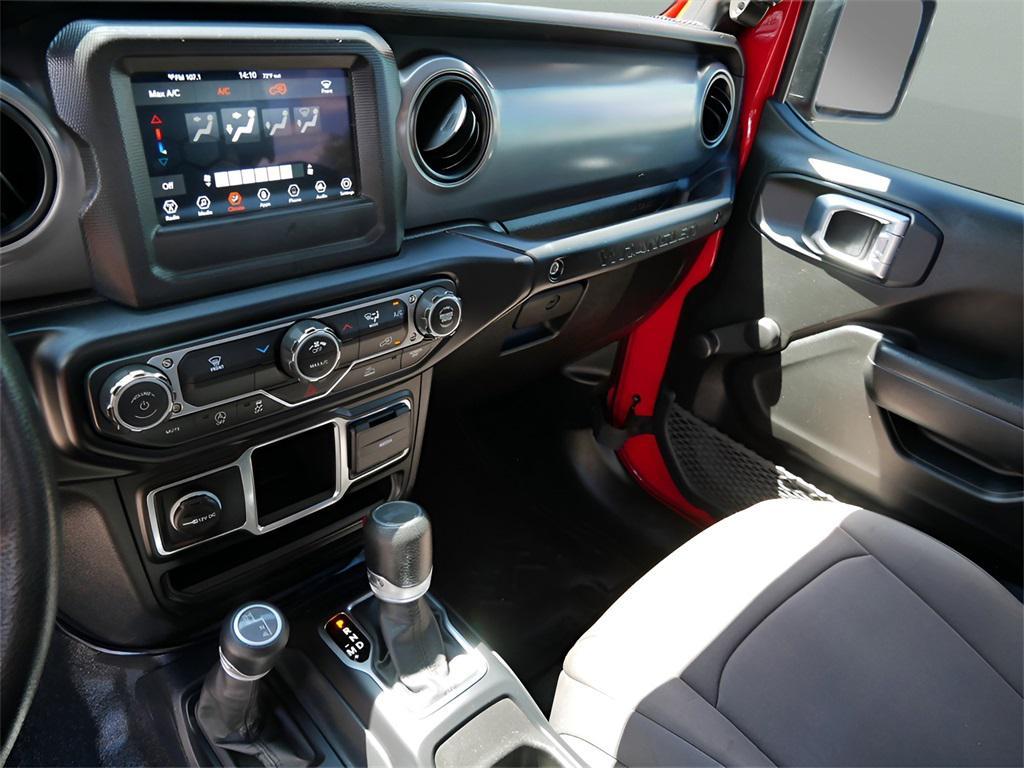 used 2023 Jeep Wrangler car, priced at $27,500