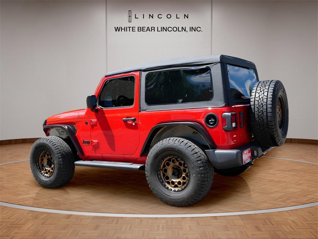 used 2023 Jeep Wrangler car, priced at $27,500