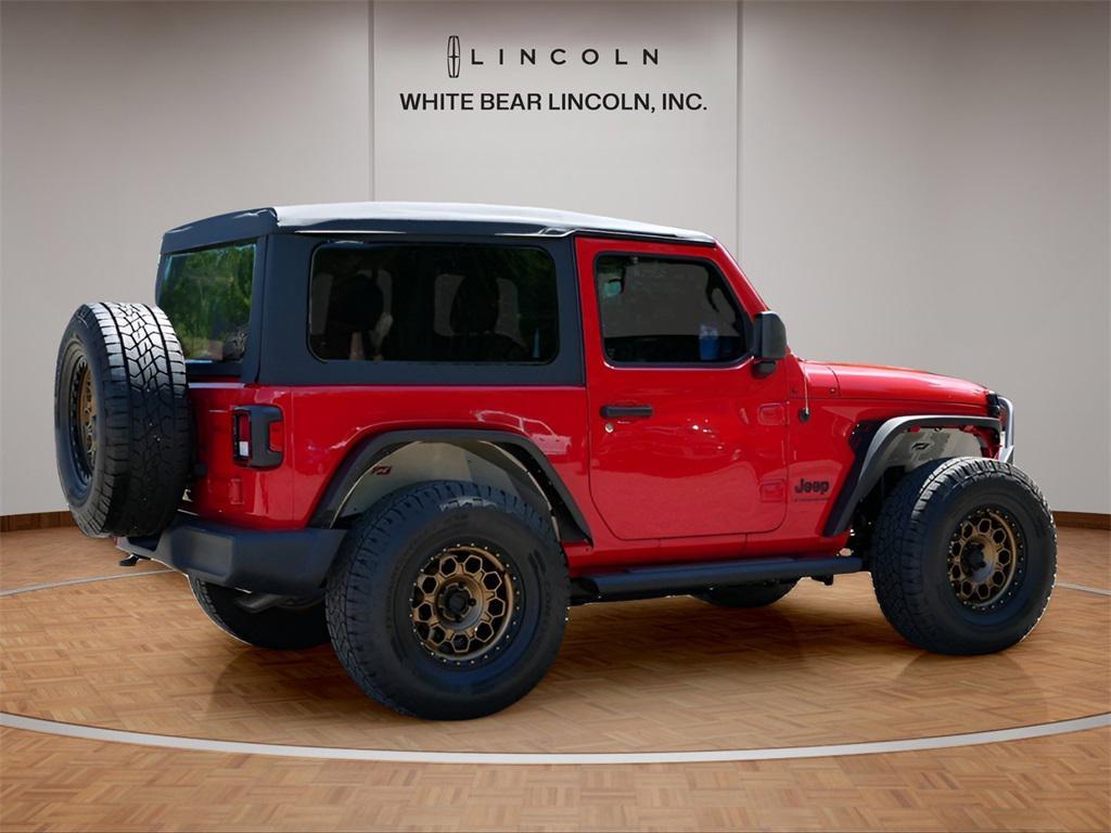 used 2023 Jeep Wrangler car, priced at $27,500