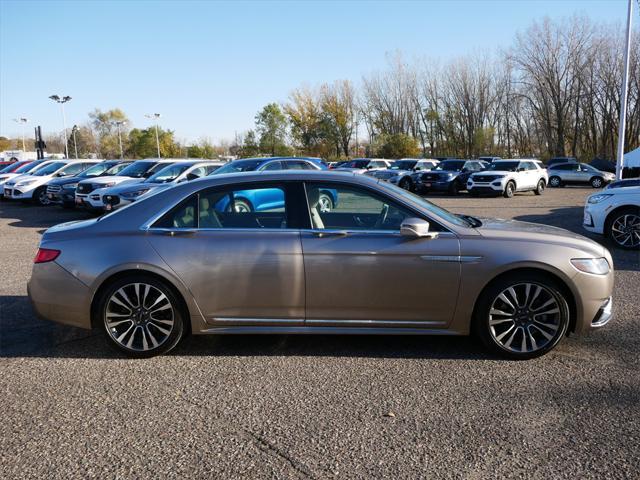 used 2019 Lincoln Continental car, priced at $24,500