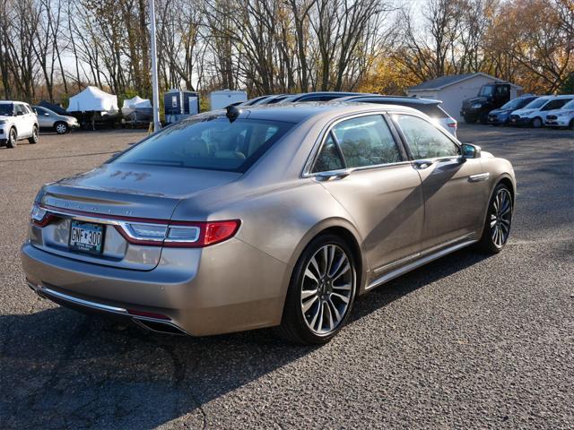 used 2019 Lincoln Continental car, priced at $24,500