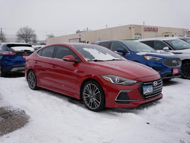 used 2018 Hyundai Elantra car, priced at $10,300