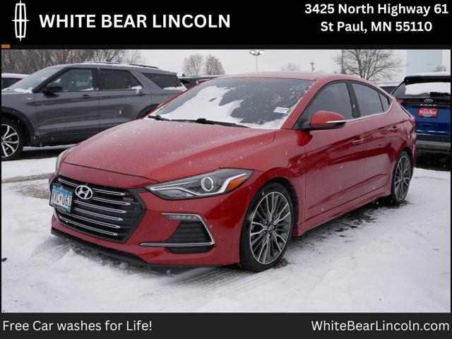 used 2018 Hyundai Elantra car, priced at $10,300