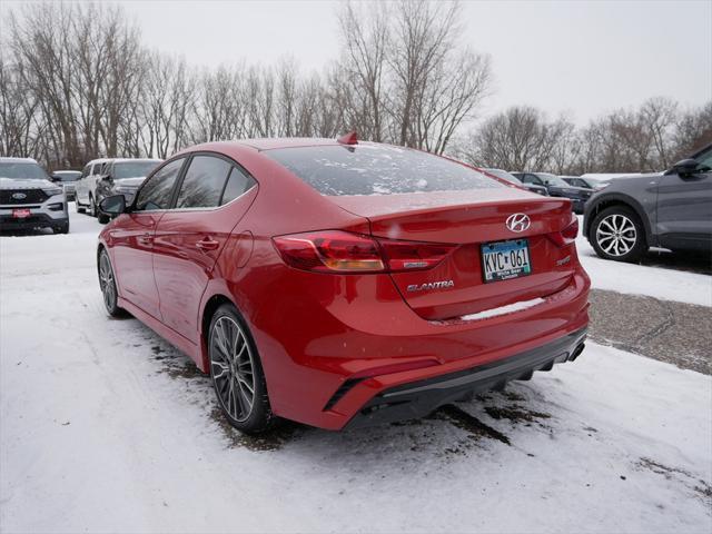 used 2018 Hyundai Elantra car, priced at $10,300