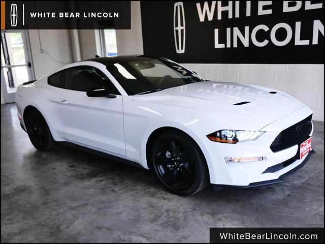 used 2021 Ford Mustang car, priced at $21,500