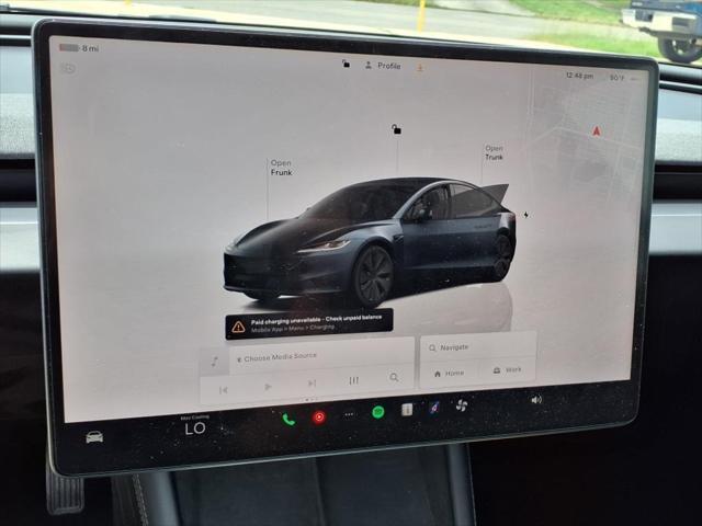 used 2024 Tesla Model 3 car, priced at $33,495