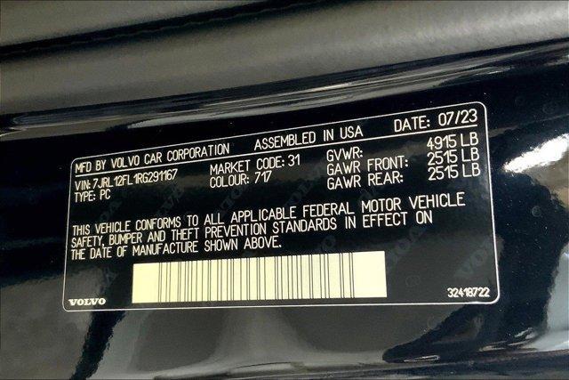 new 2024 Volvo S60 car, priced at $36,495