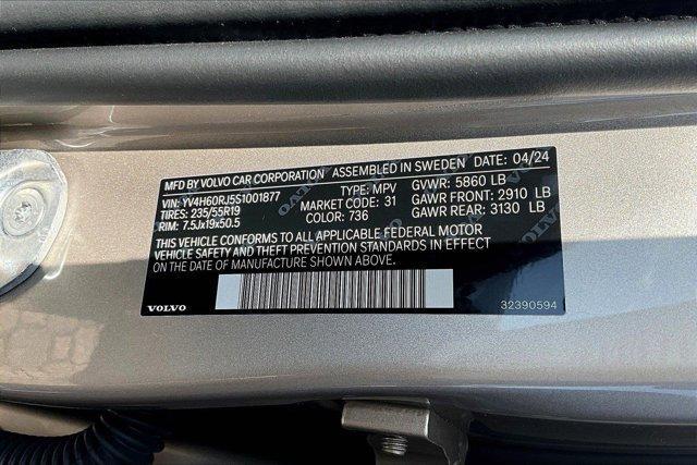 new 2025 Volvo XC60 Plug-In Hybrid car, priced at $59,185