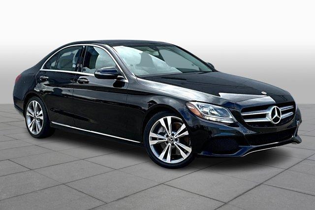 used 2018 Mercedes-Benz C-Class car, priced at $20,700
