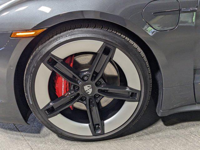 used 2025 Porsche Taycan car, priced at $126,980